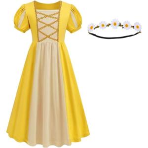 Renaissance Medieval Dress Princess Dress Girls Irish Costume Cosplay Retro Gown Birthday Halloween Xmas Party