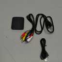 GINGIN RCA to HDMI Converter, AV to HDMI Converter for TV/PC/N64/Wii/PS1/PS2/PS3/STB/Xbox/VHS/VCR/Blue-Ray DVD Players, with 3.3ft RCA and HDMI Cables