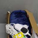 Homemate Electric Heated Blanket Full - 72"x84" Heating Bed Blankets Throw with 10 Heating Levels 8 Hours Auto Off Fast Heating Over-Heated Protection Ultra Soft Warm Flannel ETL Certified Navy Blue