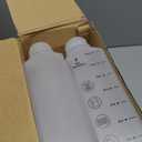 LemonRoad 12 Pcs 16 oz Juice Bottles with Lids, Dishwasher Safe Reusable Plastic Bottles with Caps, Measurement Markings, Clear Bulk Beverage Containers for Juice, Milk, Smoothie, Other Beverages