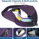 KAVIGOR 2025 Pickleball Sling Bag, Convertible Ultra-Light Backpack with Skin-Soft Fabric & Wet/Dry Pocket, Fits 4 Paddles + Gear