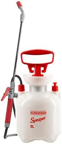 CLICIC Lawn and Garden Portable Sprayer 0.8 Gallon / 3 L - Pump Pressure Sprayer Includes Shoulder Strap.