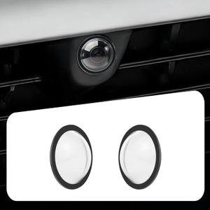 2 PCS Lens Guard Protective Cover Kit for Tesla Models PC Anti-Scratch Lens Protector Compatible with Model Y Juniper 2025, Model 3 2025, Cybertruck 2025 & Model S 2025 Easy Installation