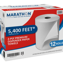 Marathon Ultra Paper Towel Roll 8" x 450' 12 Rolls