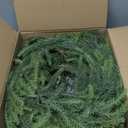 2PC 6ft Real Touch Norfolk Pine Garland Realistic Christmas Greenery Garland for Table Mantle Fireplace Indoor Outdoor Xmas Decor