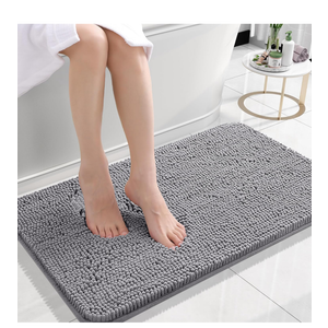 Bathroom Rugs 20"x 28"Extra Soft Absorbent Chenille Bath Rugs