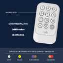 Chamberlain Genuine myQ Garage Door Opener Keypad Wireless Exterior Keyless Entry, Secure Pin Access, Weather Resistant Works with Chamberlain, LiftMaster & Craftsman Openers