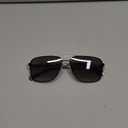 Kenneth Cole womens Pilot Pilot Sunglasses (Shiny Gunmetal / Gradient Blue)