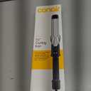 Conair Instant Heat 1.25-Inch Curling Iron for Medium & Long Hair, Long Barrel Curling Iron with 25 Heat Settings, Fast Heat-Up, Dual Voltage Hair Curler for Loose Curls & Beach Waves, Easy Clamp