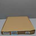 Geevon Vintage Brown Wall Clock, Silent 16" Non Ticking Wall Clock Battery Operated Retro Rustic Style Round Clock Decorative for Kitchen,Classroom,Bedroom,Living Room Decor