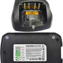 WPLN4226 WPLN4232 Rapid Charger for Motorola XPR7350e XPR7550e XPR7580e XPR3300e XPR3500e XPR3300 XPR6550 XPR6580 XPR7350 XPR7550 APX4000 Battery Charing PMNN4409 PMNN4077 PMNN4406 NNTN8129 Charger
