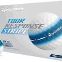 TaylorMade Tour Response Golf Balls (Blue Stripe)