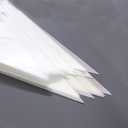 2 x HAZOULEN 200-Piece Clear Cello Treat Bags Popcorn Candy Bags with Twist Ties, 12" x 6.5"