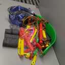 Ninja Slackline Ninja Warrior Obstacle Course for Kids-2x52ft with Swing, Rope Ladder,Climbing Bar,Ring,Outdoor Ninja Course Training Equipment Set for Backyard