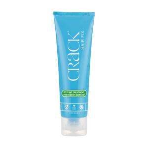 Crack HAIR FIX Styling Treatment - Multi-Tasking, Anti-Frizz, Leave-In Styling Cream with Protection from Humidity, Chlorine, Heat Treatments & Sun, 3 oz (3 Ounce (Pack of 1))