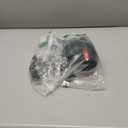 TREZORO Professional Hair Dryer, Ionic Ceramic Tourmaline Technology, 2000W Fast Quiet Drying, with Narrow & Wide Concentrator Nozzles, 3 Heat & 2 Speed Settings, Cool Shot Button, Black