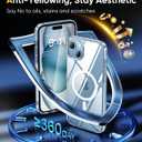 for iPhone 15 Plus Case, Strong Magnet-Compatible with MagSafe, Shockproof Military-Grade Protection, Slim Mag Safe Thin Bumper Phone Cover 6.7 in for Apple 15plus, Clear (Super Magnetic)