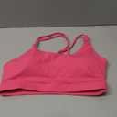 RUNNING GIRL Sports Bras for Women,Padded Sports Bra Tank Top Sexy Crisscross Back High Impact Longline Workout Yoga Bra. M Size