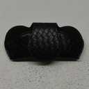 KINIVA Sunglasses Holder for Visor - Leather Glasses Case with Clips for All Car Models (Black)