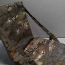 Menkxi Waterproof Heated Hunting Seat Cushion with Backrest 3 Mode Adjustable Self Supporting Tree Stand Seat with Pocket for Hunting Warm Portable Folding for Power Bank Not Included