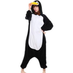 Adrinfly Unisex Penguin Onesies Adult One Piece Animal Pajamas Cosplay Costume