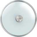 Le Creuset Signature Glass Lid with Stainless Steel Knob, 12"
