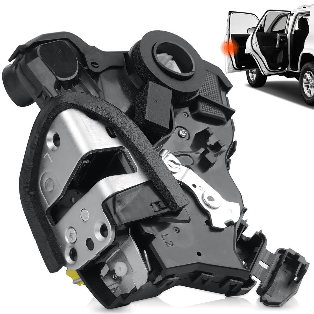 Door Lock Actuator,Front Left Driver Side Latch Assembly Compatible with Toyota 4Runner Camry Tundra RAV4 Sequoia,Lexus ES350 GS350 LS460 RX450h,Scion tC xB xD Replaces 69040-0C050,69040-06180,931-401