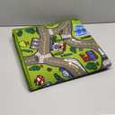 ToyVelt Carpet Playmat Kids Rug - Large 60 x 32 Educational City Road Traffic Mat for Kids Ages 312 - Preschool Rug & Play Room Carpet with Skid-Proof Backing - Bedroom & Playroom (2'8" x 5' (Rectangular))