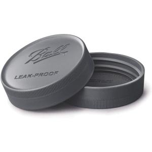 Ball Mason Jar Leak-Proof Lids, Wide Mouth, 6-Count (Pack of 1)