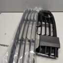 Bumper Face Bar Cover Grille with Left and Right Fog Light Cover Trim for Volkswagen Passat 2001-2005