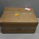 Bar Stools Set of 2, 30 Inch Backless Counter Height Bar Stools with Soft Faux Leather Seat, 300 LB Heavy Duty Padded Saddle Barstool Chair for Modern Kitchen Island Counter (Black)