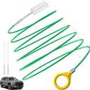 Auto Sunroof Cleaning Tool, 120 Inch Flexible Pipe Brush, 2PCS Tube Cleaning Brushes for Car Sunroof, Windshield Wiper Drain Hole