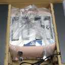 Mueller Retro Toaster 4 Slice with Extra Wide Slots Bagel, Defrost, and Cancel Function, 6 Browning Levels, Dual Independent Controls, Removable Crumb Tray and High Lift Levers, Pink