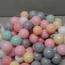 GOGOSO 100 Pit Balls Plastic Balls for Baby Toddlers GirlsToddlers for Playhouse, Baby Pool, Play Ball Fun Centers, for Babies, Kids, Toddlers 1-3, Phthalate Free BPA Free (100pcs mix color)