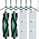 Replacement Parts for iRobot Roomba 104/105 Vac/Combo Q0120 Q0110 Combo Essential Y0140 Y0112 Y0110, 15 Pack Quality Accessories for Better Cleaning Performance