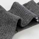 UMELOK Kids Athletic Socks Cotton Crew Socks for Boys and Girls with Stripes and Flower 4 Pairs