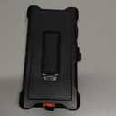 WallSkiN Case for Galaxy Note 10 (6.3") Heavy Duty Full Body Military Grade Drop Protection Carrying Cover Holder | Holster for Men Belt with Clip Stand  Camouflage/Orange