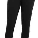 baleaf Women's Fleece Lined Leggings-Fit Joggers Winter Lounge Pants with Pockets Thermal Warm Sweatpants Casual (Medium, Black)