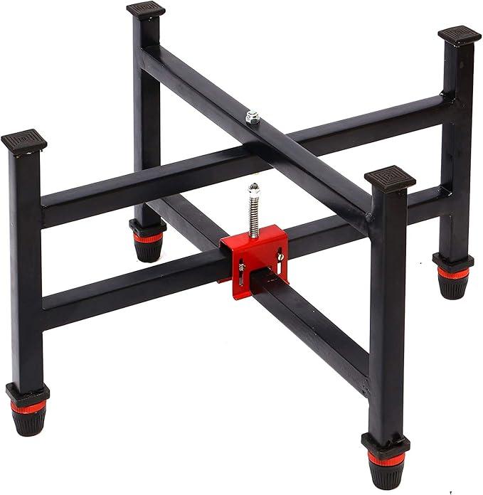 Surco Professional Carrom Board Carrom Stand Floor Stand, Black Blu