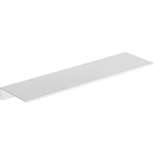 Small Floating Shelf for Wall Storage, Mini Display Shelf for Collectibles, Metal Wall Shelf for Bathroom/Living Room/Kitchen/Bedroom(White, 20IN)