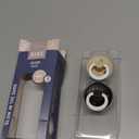 Bibs Pacifiers Color Collection, Set of 2 BPA-Free Latex Pacifiers Made in Europe, Round Nipple Baby Pacifier. (18+ Month (Pack of 2), Black Glow / Vanilla Glow)