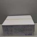 addlon Ceiling Fans with Lights, 42 Inch Low Profile Ceiling Fan with Light And Remote Control, Flush Mount, Reversible, 3CCT, Dimmable, Quiet, White Small Ceiling Fan for Bedroom Indoor/Outdoor Use