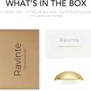 Ravinte 3 Pack 3" Drawer Pulls Brushed Brass Cabinet Cup Pulls Kitchen Hardware Cabinet Handles Drawer Handles Knobs 3 inch Hole Center