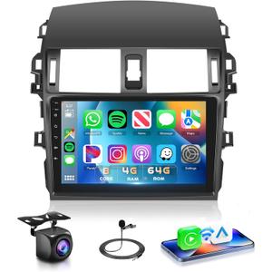 8Core 4G 64G Car Stereo for Toyota Corolla 2009-2013 Radio with 9inch 1280X720P IPS Touchscreen Wireless CarPlay Android Auto 5.0 Bluetooth 59UIs DSP 36EQ GPS FM/RDS WiFi AHD Backup Camera 8Core 4G 64G Car Stereo for Toyota Corolla 2009-2013 Radio with 9inch 1280X720P IPS Touchscreen Wireless CarPlay Android Auto 5.0 Bluetooth 59UIs DSP 36EQ GPS FM/RDS WiFi AHD Backup Camera