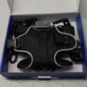 Light Up Dog Harness, 7 Color Changing LED Dog Harness, Rechargeable No Pull Dog Vest Harness, Adjustable Rainproof Pet Harness, Glowing Dog Vest Harness for Dogs Night Walking