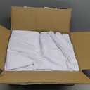 Fitable White Table Clothes for Rectangle Tables, 6 Pack - 90 x 132 Inch - Reusable and Elegant Tablecloths, Polyester Fabric Table Covers for Wedding, Party, Banquet, Formal Events