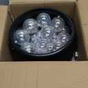 Halloween Decorations Indoor - DIY Bubbling Cauldron Set with 10pcs Simulation Spider, Halloween Hocus Pocus Party Decor with 9.84ft LED Light,Spooky Vintage Decor for Home Kitchen Room