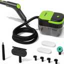 1500W Portable Steam Cleaner,10s Heat-Up,3-Level Adjustable Handle, 1.69 Quarts Large Tank,11 Pcs Accessories, Heavy Duty Steamer for Home Dirt, Grout, Floor, Grease,and Car Detailing