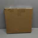 AKCISOT Atomic 14 Inch Wall Clock Analog Clocks for Indoor Kitchen, Battery Operated Clock for Bedroom Office Classroom Living Room(Black)