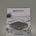 Maestri House Mug Warmer, Electric Coffee Cup Warmer for Desk with 3-Temp Settings,Auto Shut Off, Constant Temperature Heating for Beverage, Milk, Tea and Hot Chocolate at Home & Office (Wood Grain)